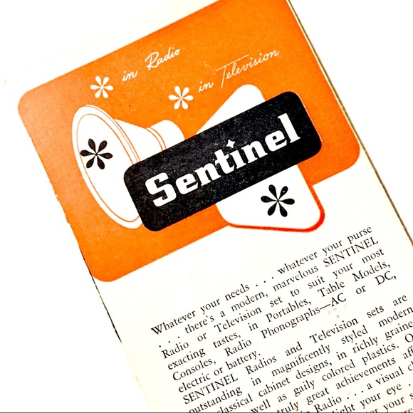 Vintage Sentinel Radio Flyer Manual - Picture 4 of 10
